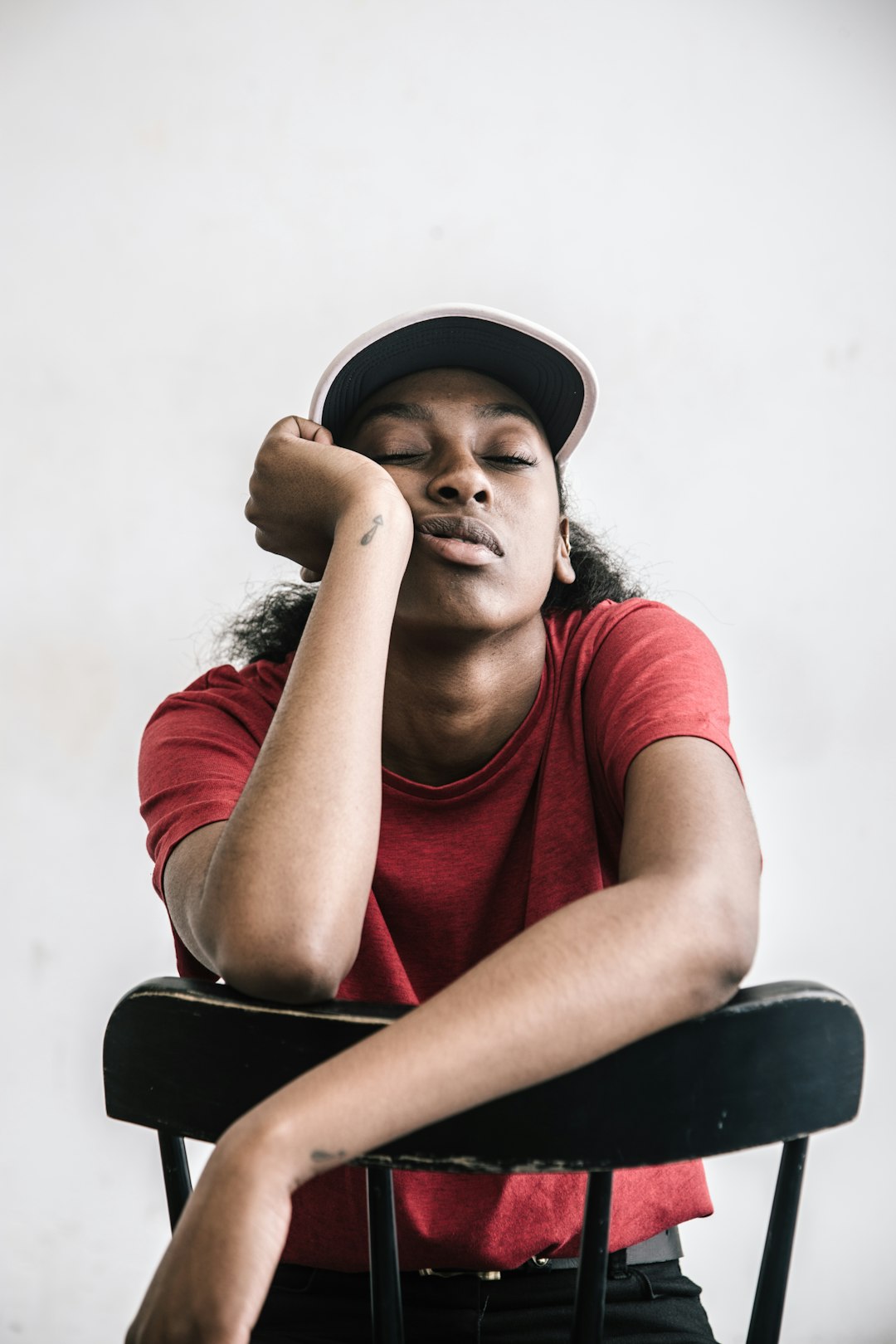 Runway model fashion week